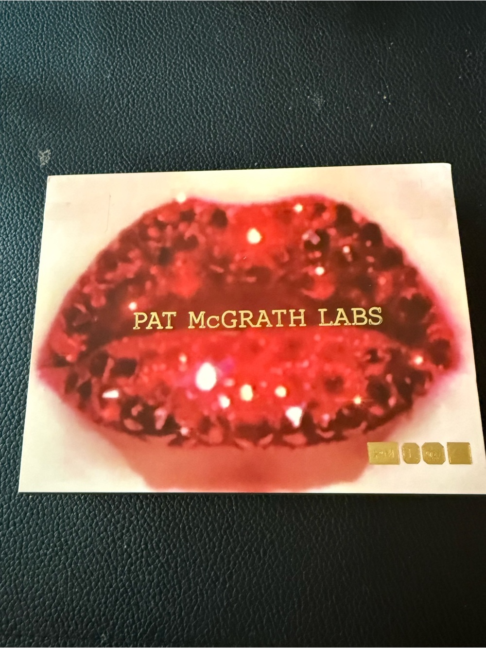Pat McGrath Labs Red Glitter Lip Palette